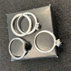 Brand New Avon Stackable Ring Set Size 10 And 8.