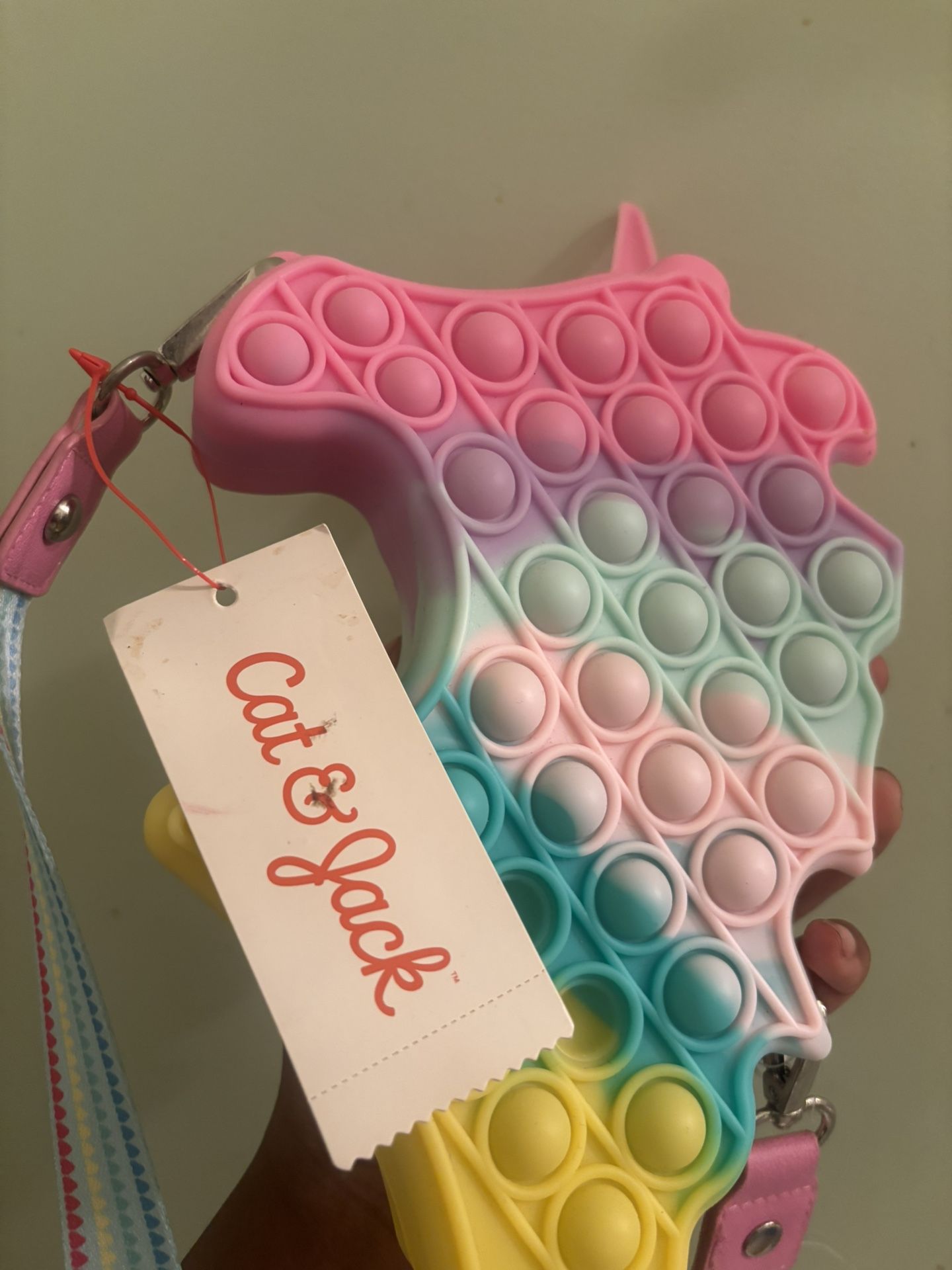 Girls Unicorn Pop It Crossbody Bag - Cat & Jack