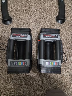 Powerblock elite exp dumbell set
