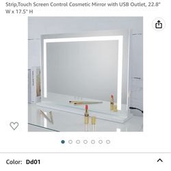 Vanity Mirror With Light  Thumbnail