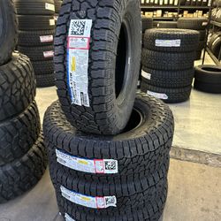 265/75/16 New Set Of Falken AT Tires Installed