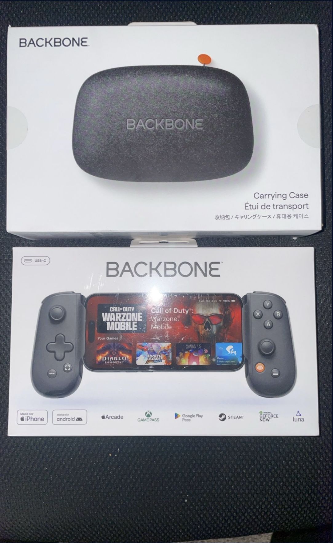 Back Bone And Carrying Case