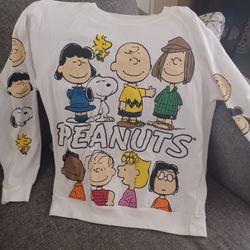 Peanuts Womens(size 3-5) Pullover Sweatshirt