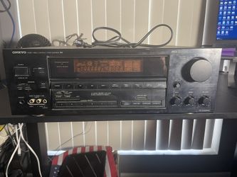 Onkyo AV Tuner Amplifier TX-SV50PRO & Onkyo Integrated Stereo Amplifier A-8700