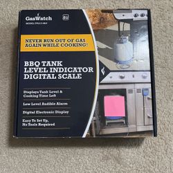 BBQ grill gas rank digital scale  level indicator