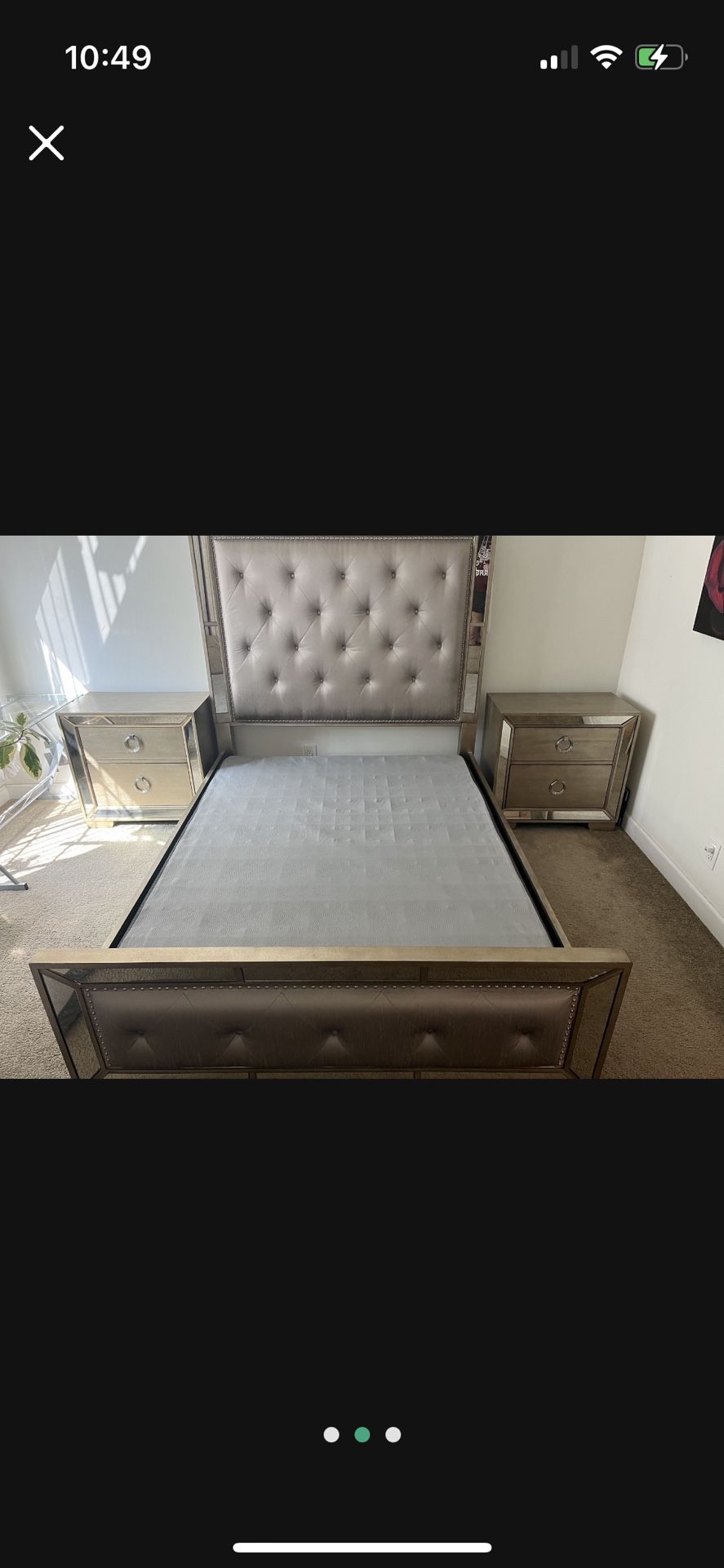 Bed Frame And End Tables From macys