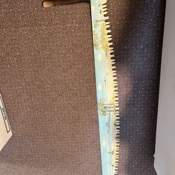 Painted 6 Foot Saw 