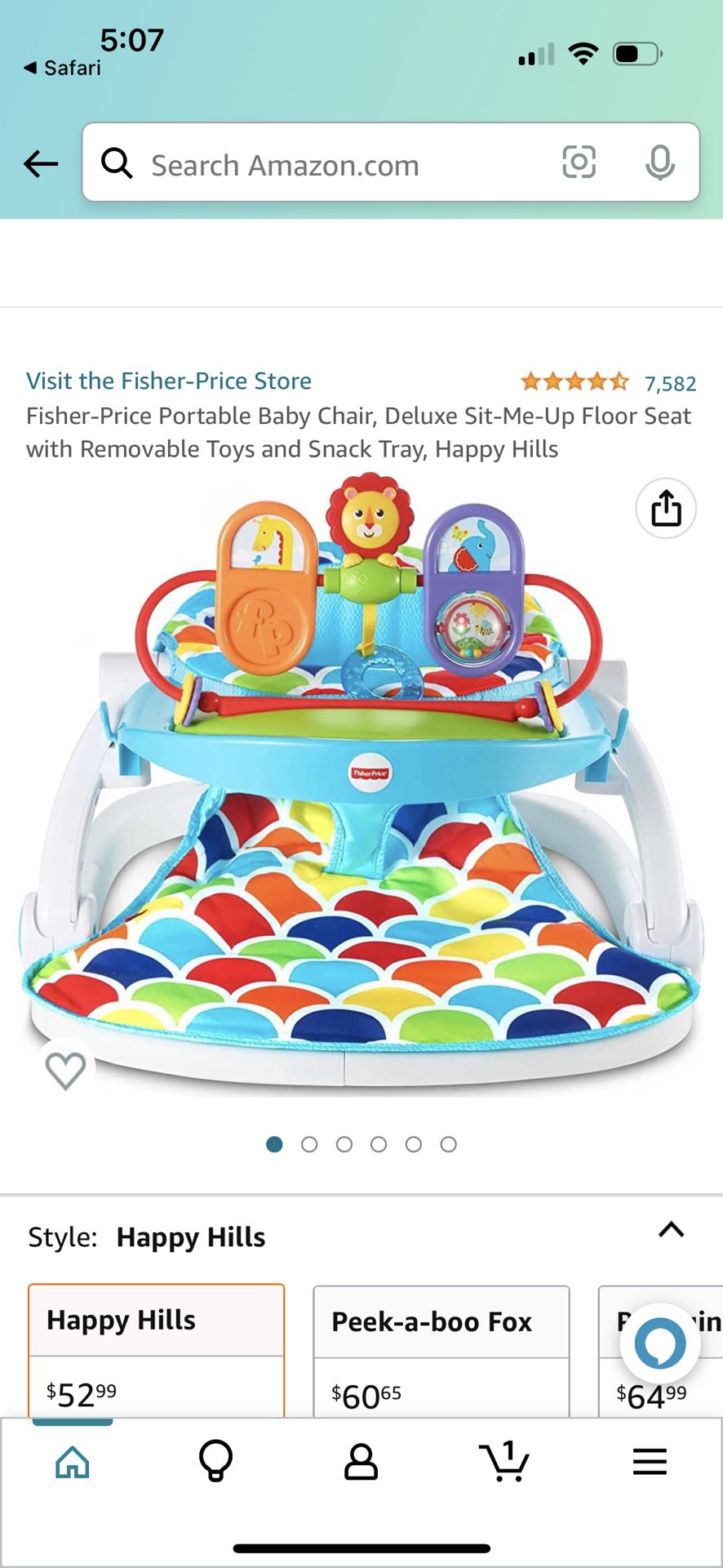 Fisher Price Portable Baby Chair 