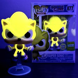 Glow Super⚡️Sonic⚡️Funko Pop! Exclusive 