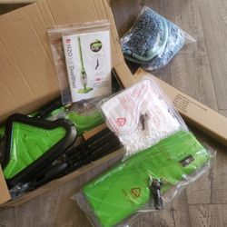 H2O Dual Blast Steam Mop NIB