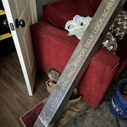 LX Smart Projector And LX Projector Screen