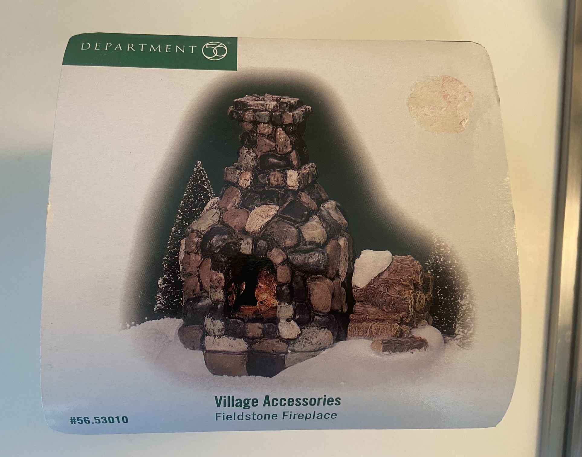 Department 56 Fieldstone Fireplace 56.53010