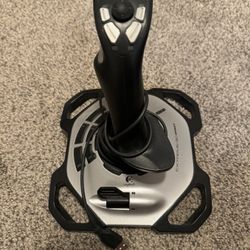 Logitech Joystick And Saitek Rudder Pedals