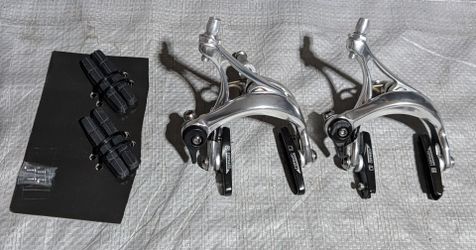 Brake Rim Calipers Road Bike with Insert Pads - Front and Rear (Set)