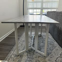 Drop Leaf Table 63” X 31.5” X 30”