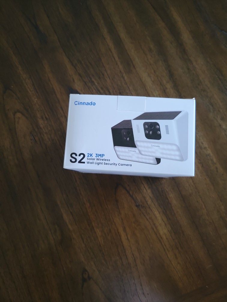 Solar Powered Outdoor Camera.