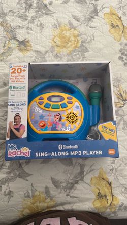 Ms Rachel Sing Along MP3 Player Bluetooth Microphone For kids