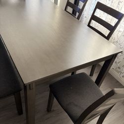 6 Piece Modern Dining Set 
