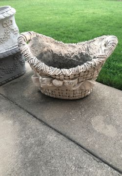 Large Basket flower Pot