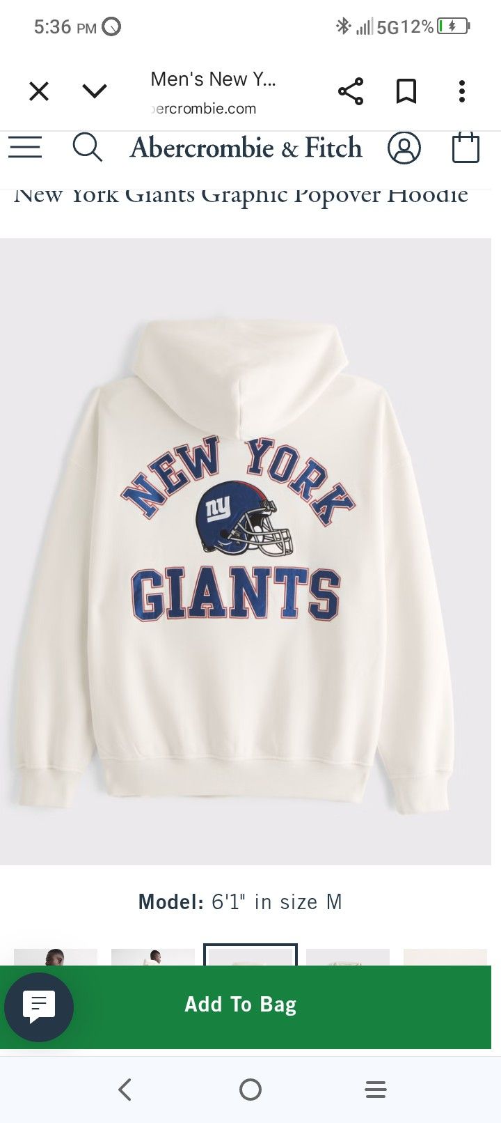 Giants Hoodie All Sizes S~XL