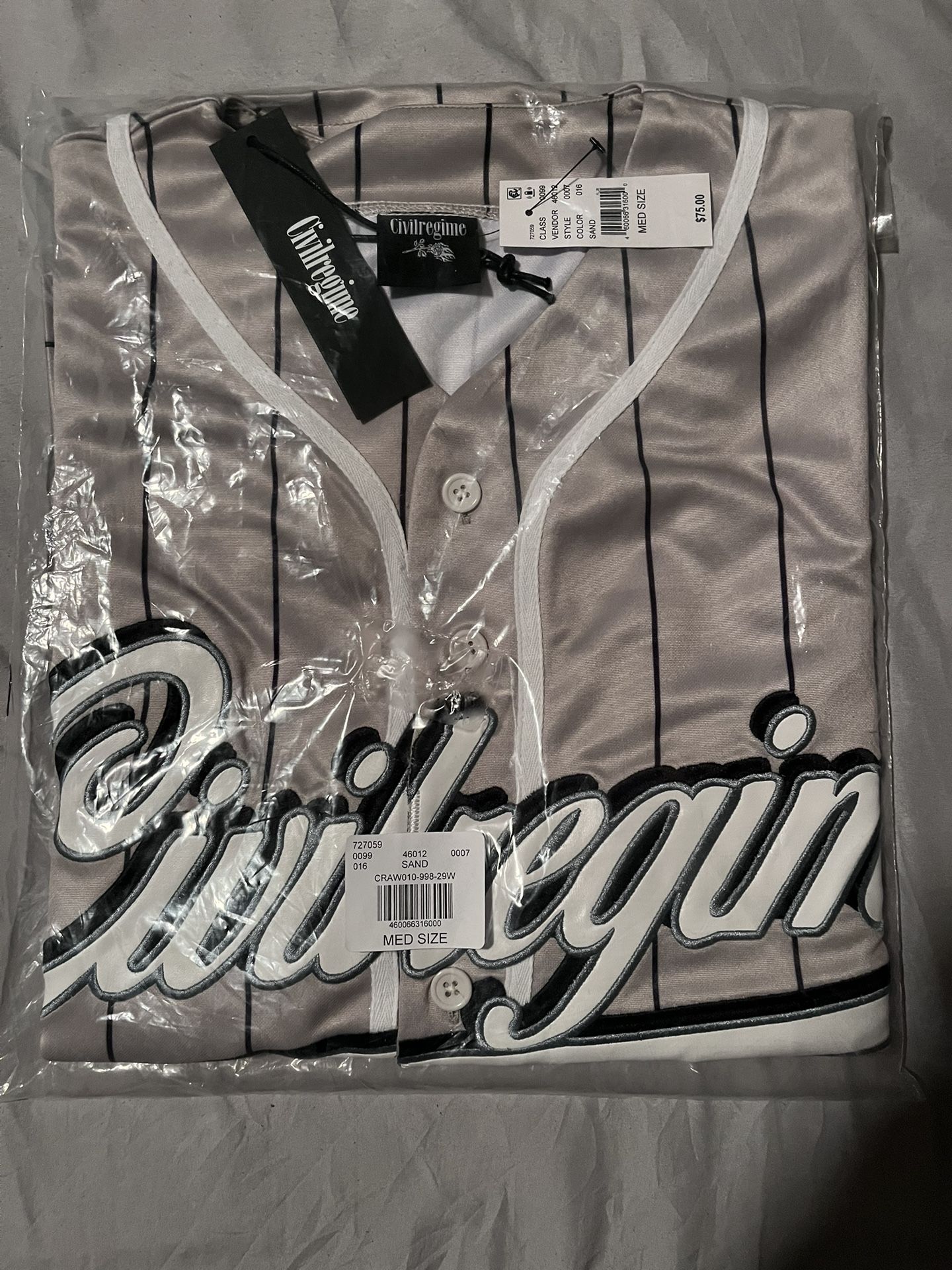 Civil Regime Baseball Jersey Medium
