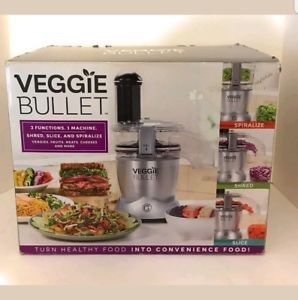Veggie bullet with attachments