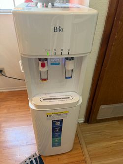 Like-New Brio Bottom-Loading Hot & Cold Water Dispenser with UV Self-Cleaning