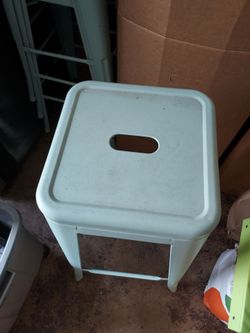 4 study metal chairs TLC needed