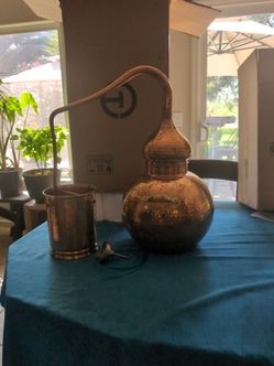 Pure Copper Distiller (essential oils, etc)