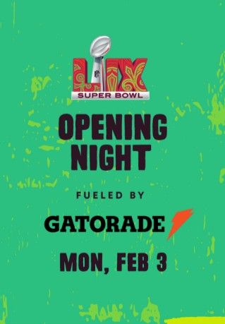 Super Bowl Opening Night Tickets