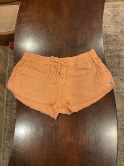 Roxy Peach Drawstring Shorts Women’s XXL