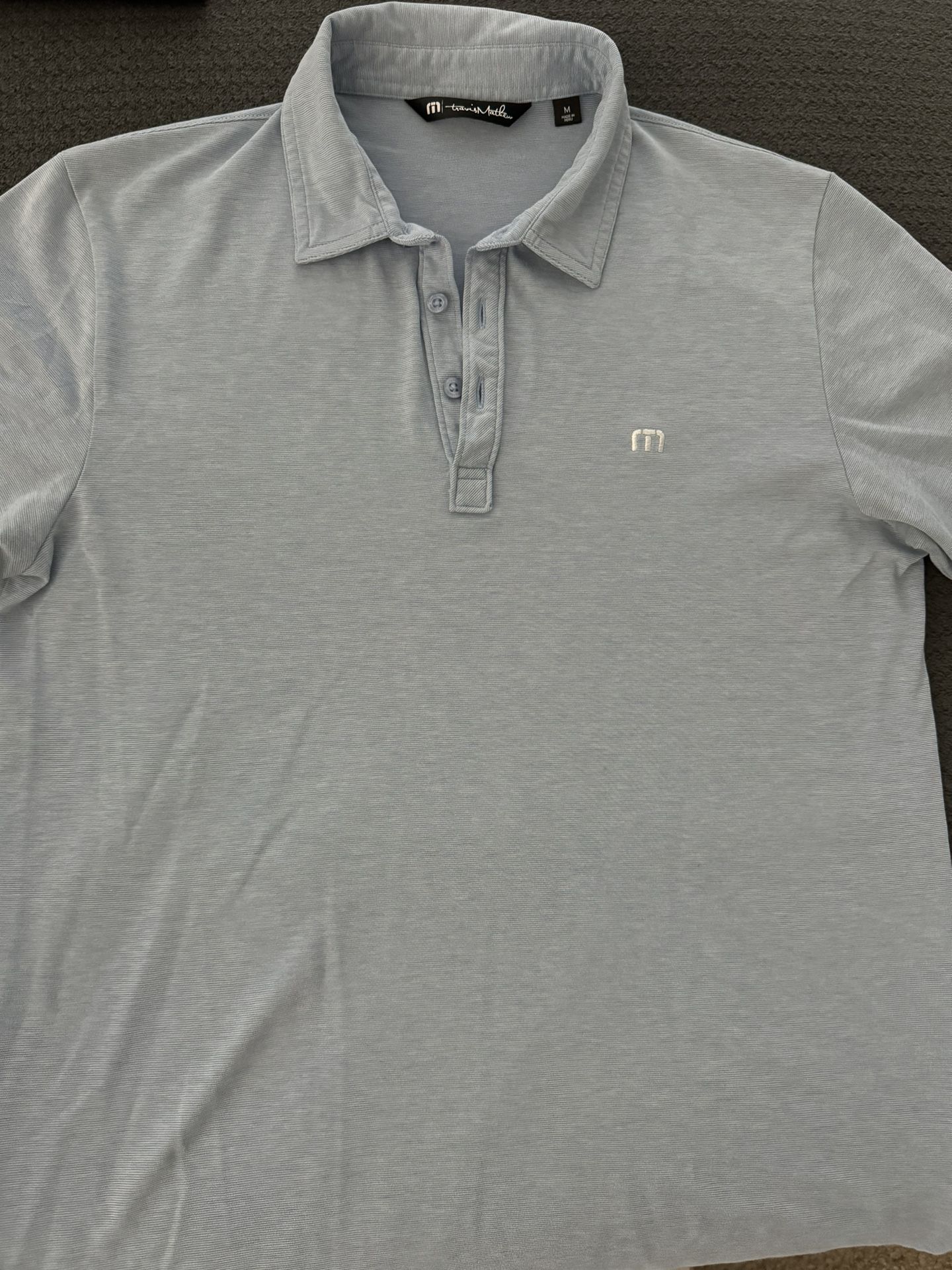 2 Travis Matthew’s Golf Polos. Size Med $25 Each $40 For Both
