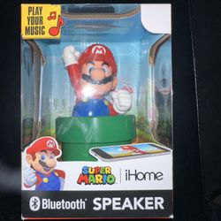 Super Mario Bros Bluetooth Mini Speaker, Rechargeable Wireless Speaker for iPhone and Samsung
