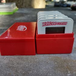 5 Yahtzee Flash Games Cube's. In It's Box..