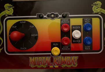 USED Mortal Kombat Tournament Edition PDP Arcade Fight Stick Controller For Xbox 360
