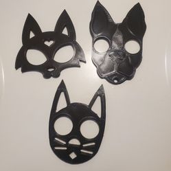 Defense Keychains Fox, Cat Or Dog