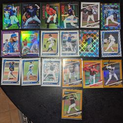 Collection Of 2021 Donruss & Bowman Rookies, Signed & Special Baseball Cards
