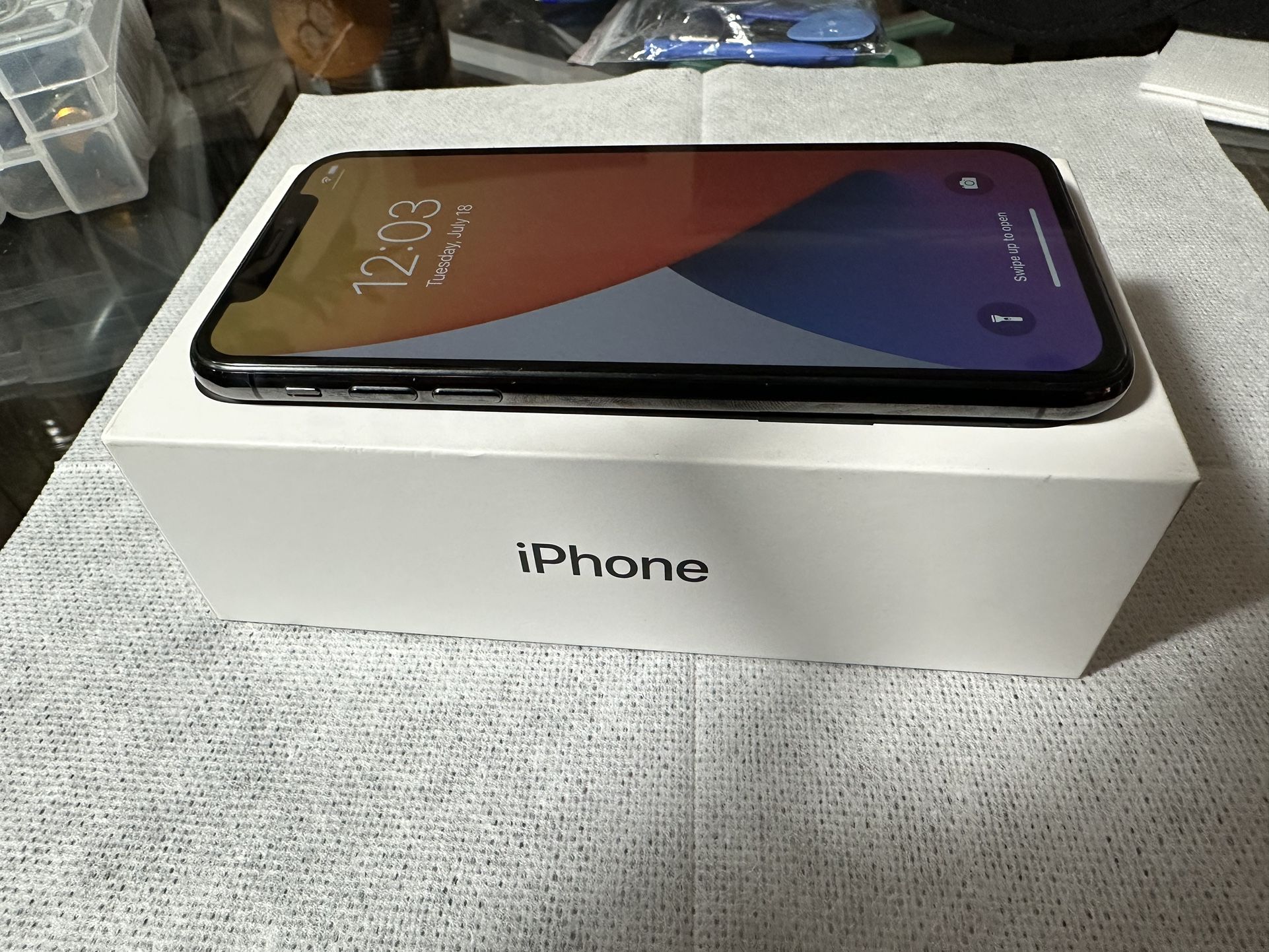 iPhone X 256GB Black Factory Unlocked (desbloqueado Para Cualquier
