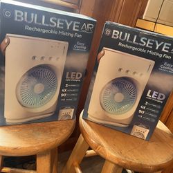 Rechargeable Misting Fans 