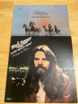 2x Bob seger vinyl record