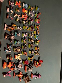 Huge Skylanders Lot includes rare Flocked Stump Smash