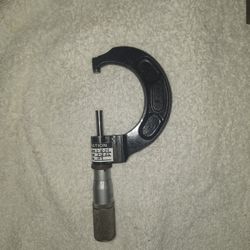 Starrertt No. 216 Digital Micrometer 1-2 Inches