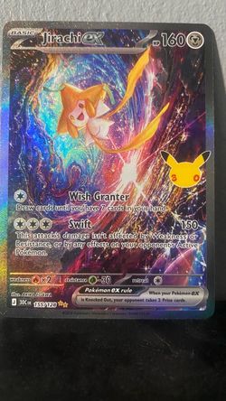 Jirachi ex Pokémon Card 155/128 Holo