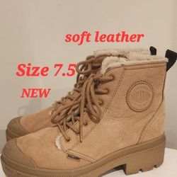Palladium Leather Boots NEW