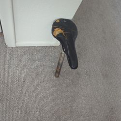 Used Bike Seat & Seat Post