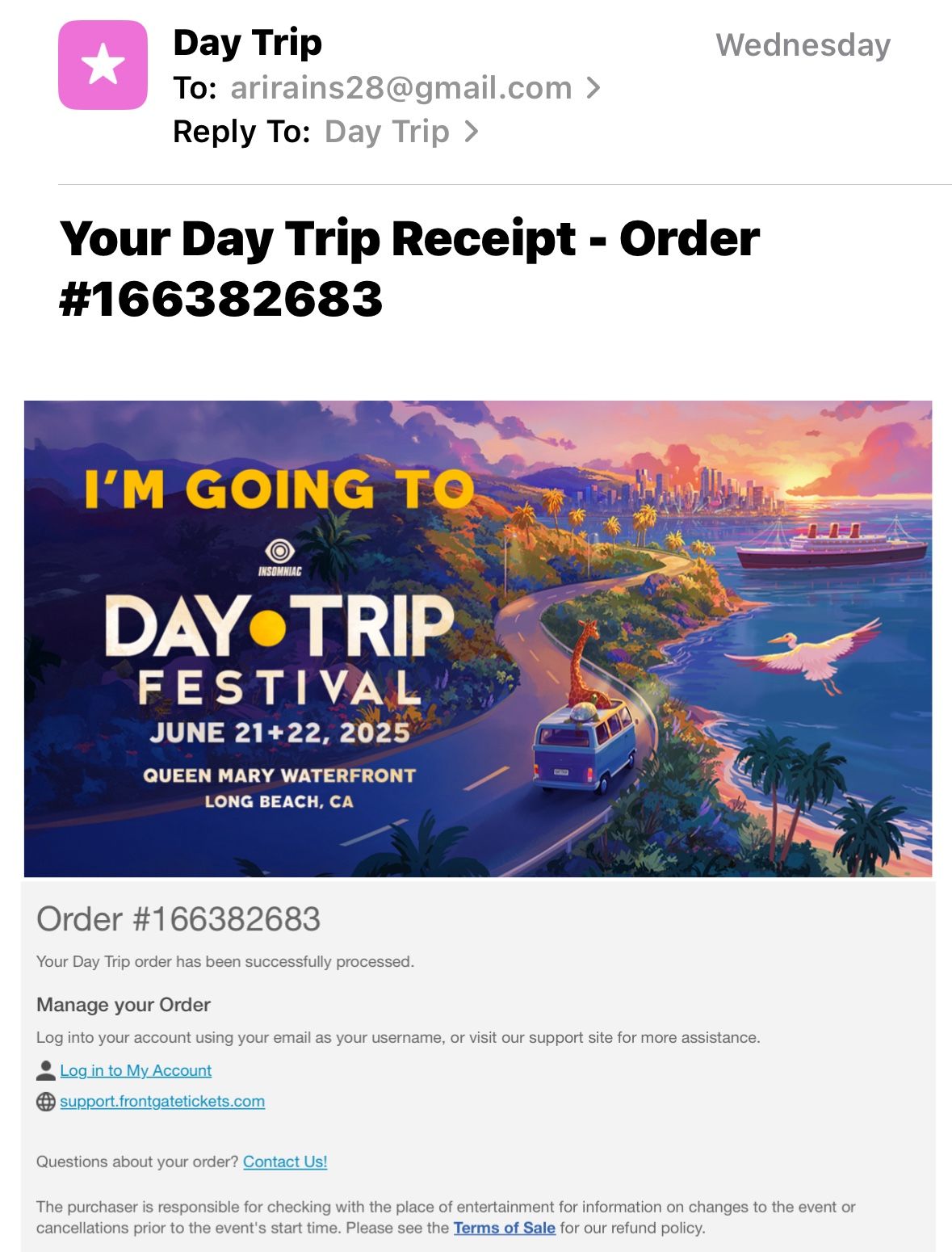 2 Sunday Tickets