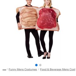  Peanut Butter Jelly Couple Costume 