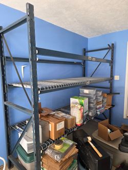 Warehouse grade shelving and racking