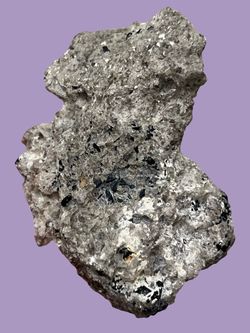 Black Tourmaline, Green Mica, and Smoky Quartz Specimen. Rocks Minerals Crystals Gemstones