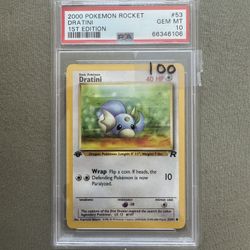 PSA 10 Dratini [1st Edition] #53 Pokemon Team Rocket